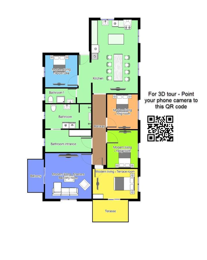 Aday - 4 Bedroom - Modern Living Apartment - Ольборг Экстерьер фото